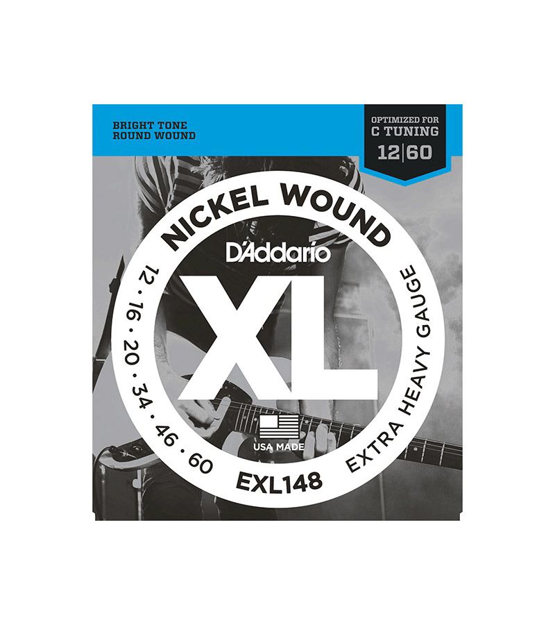 Струны D`Addario EXL148 XL NICKEL WOUND 12-60 для электрогитары
Струны D`Addario EXL148 XL NICKEL WOUND 12-60 для электрогитары