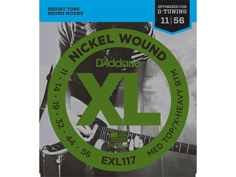 Струны D`Addario EXL117 XL NICKEL WOUND 11-56 для электрогитары
Струны D`Addario EXL117 XL NICKEL WOUND 11-56 для электрогитары