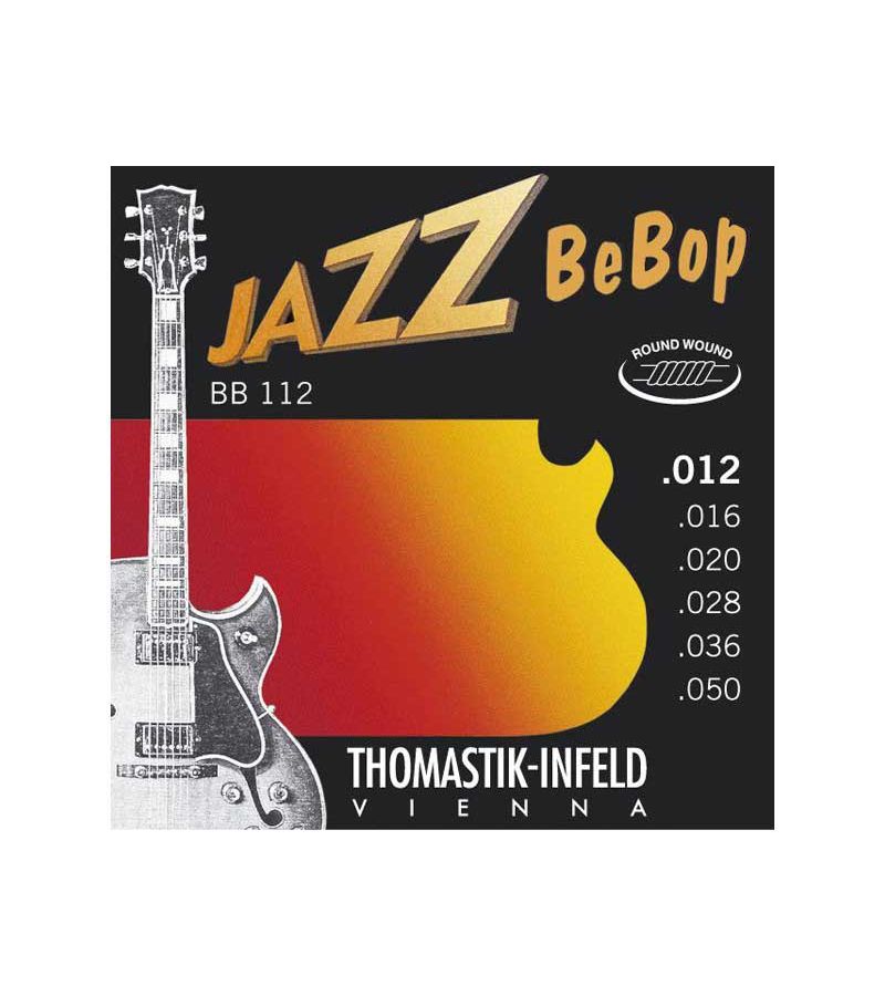 Струны Thomastik BB112 Jazz BeBob 12-50 для электрогитары
Струны Thomastik BB112 Jazz BeBob 12-50 для электрогитары