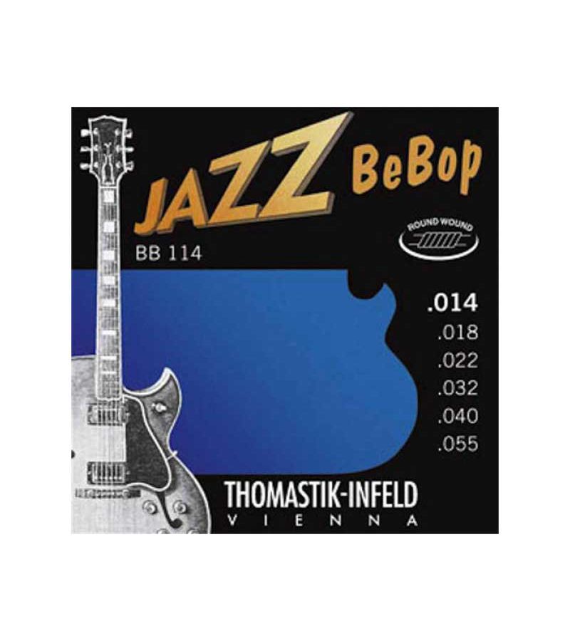 Струны Thomastik BB114 Jazz BeBob 14-55 для электрогитары
Струны Thomastik BB114 Jazz BeBob 14-55 для электрогитары