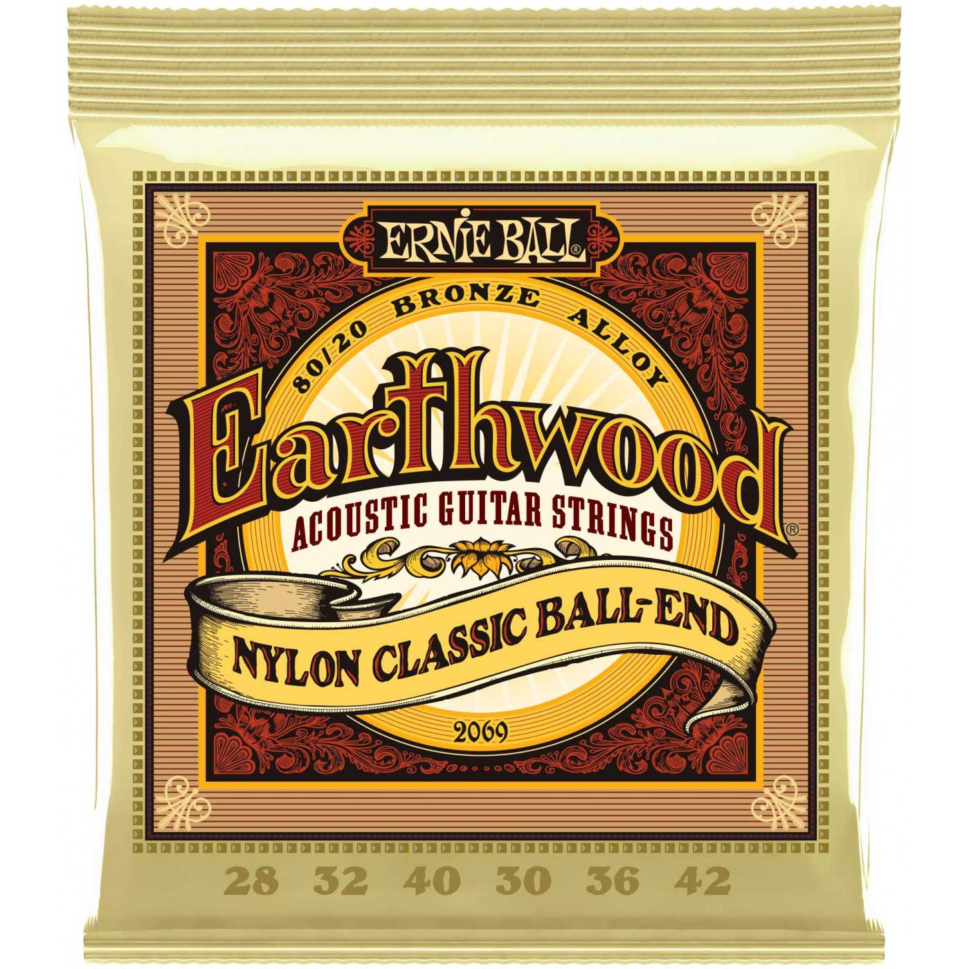 Струны ERNIE BALL 2069 Earthwood 80/20 Folk Nylon 28-42 для классической гитары
Струны ERNIE BALL 2069 Earthwood 80/20 Folk Nylon 28-42 для классической гитары