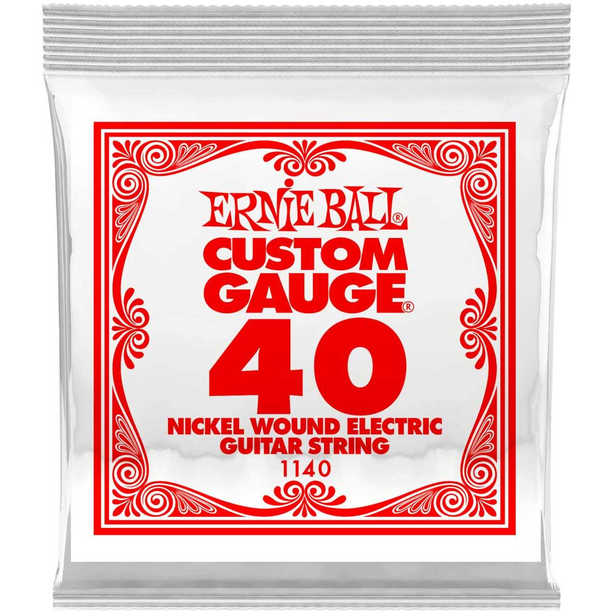 Струна одиночная для электрогитары ERNIE BALL 1140 Nickel Wound .040
Струна одиночная для электрогитары ERNIE BALL 1140 Nickel Wound .040