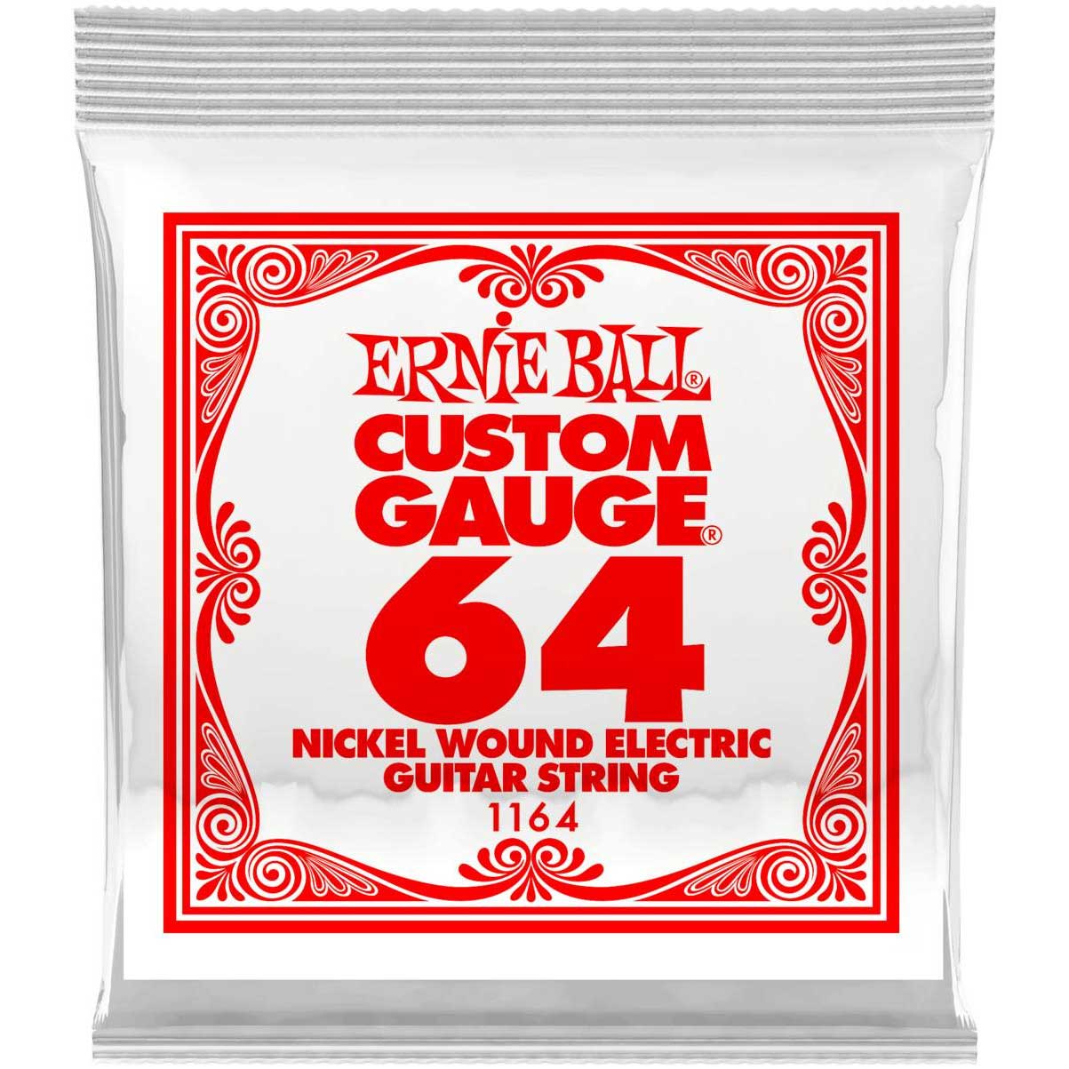 Струна одиночная для электрогитары ERNIE BALL 1164 Nickel Wound .064
Струна одиночная для электрогитары ERNIE BALL 1164 Nickel Wound .064