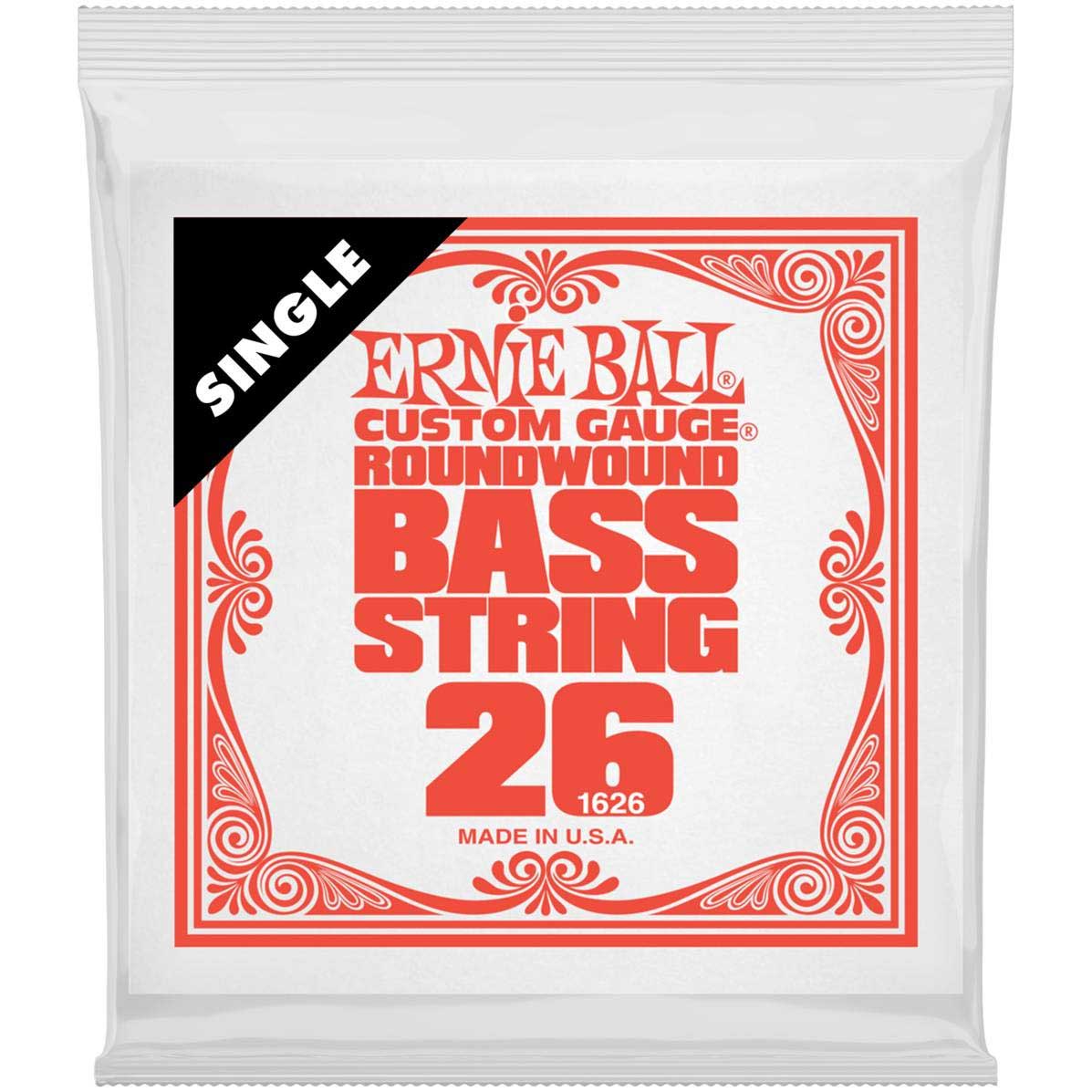 Струна одиночная для бас-гитары ERNIE BALL 1626 Nickel Wound .026
Струна одиночная для бас-гитары ERNIE BALL 1626 Nickel Wound .026