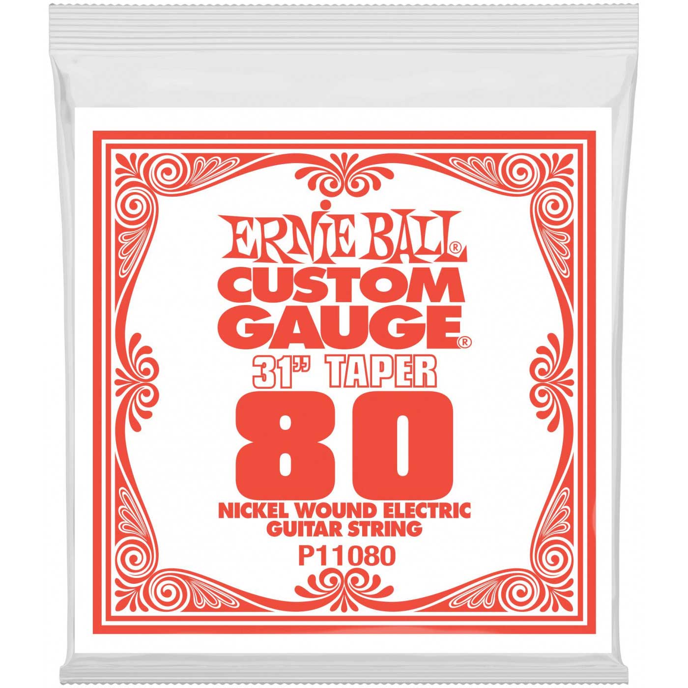 Струна одиночная для электрогитары ERNIE BALL 11080 Nickel Wound .080
Струна одиночная для электрогитары ERNIE BALL 11080 Nickel Wound .080