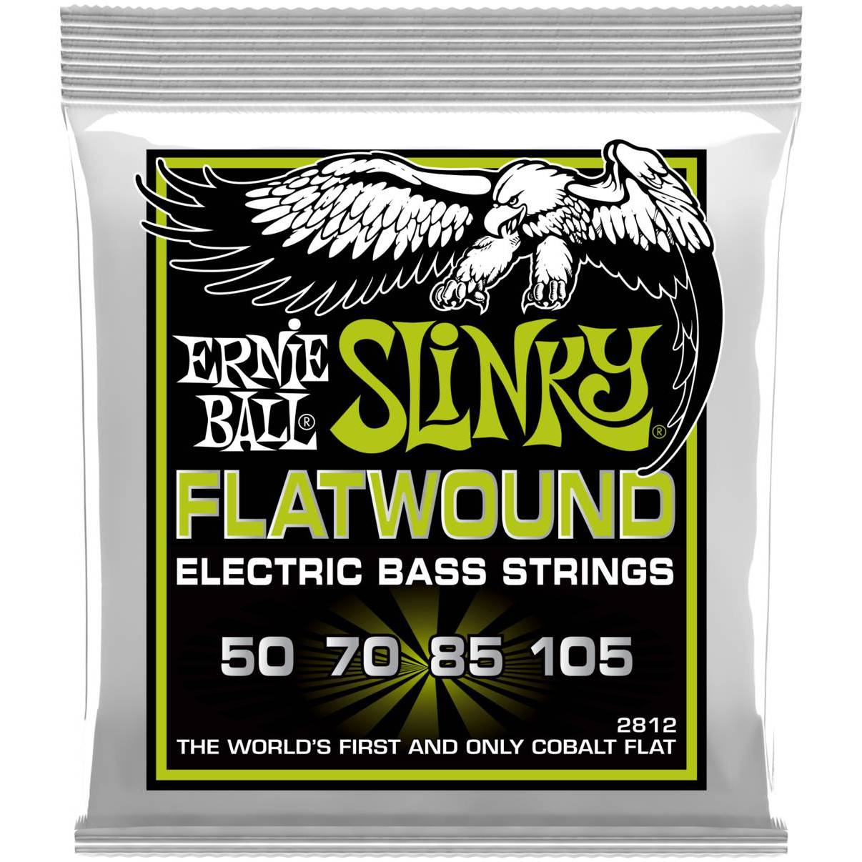 Струны для бас-гитары ERNIE BALL 2812 Flatwound Slinky Regular 50-105
Струны для бас-гитары ERNIE BALL 2812 Flatwound Slinky Regular 50-105