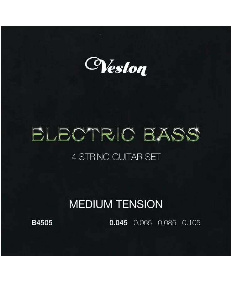 Струны для бас-гитары VESTON B 4505
Струны для бас-гитары VESTON B 4505
