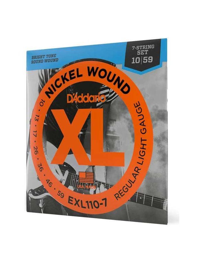 Струны для электрогитары D'ADDARIO EXL110 7
Струны для электрогитары D'ADDARIO EXL110 7