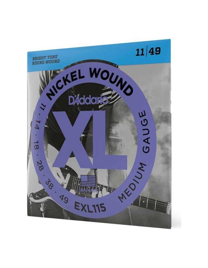 Струны для электрогитары D'ADDARIO EXL115
Струны для электрогитары D'ADDARIO EXL115