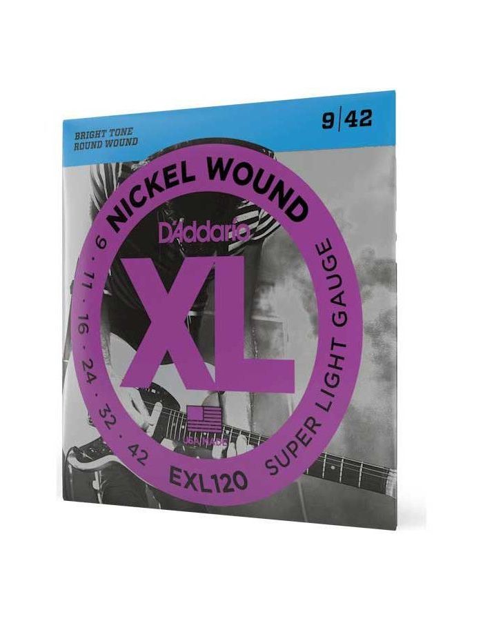 Струны для электрогитары D'ADDARIO EXL120
Струны для электрогитары D'ADDARIO EXL120