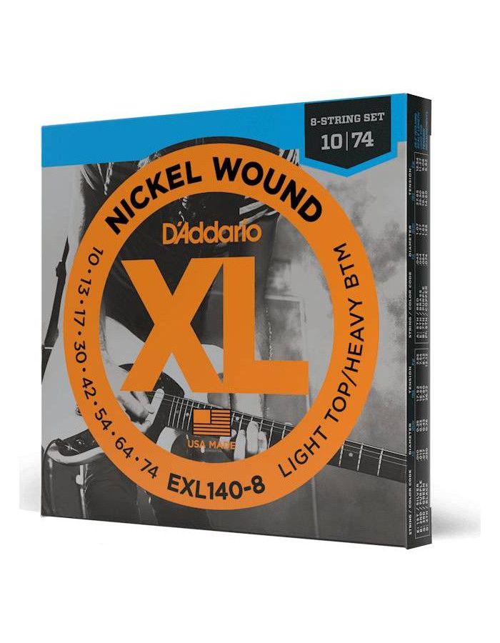 Струны для электрогитары D'ADDARIO EXL140 -8
Струны для электрогитары D'ADDARIO EXL140 -8