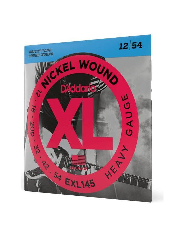 Струны для электрогитары D'ADDARIO EXL145
Струны для электрогитары D'ADDARIO EXL145