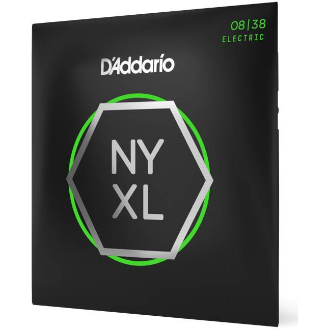 Струны для электрогитары D'ADDARIO NYXL0838
Струны для электрогитары D'ADDARIO NYXL0838