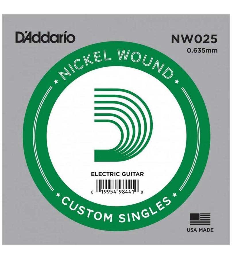 Струна одиночная для электрогитары D'ADDARIO NW025
Струна одиночная для электрогитары D'ADDARIO NW025