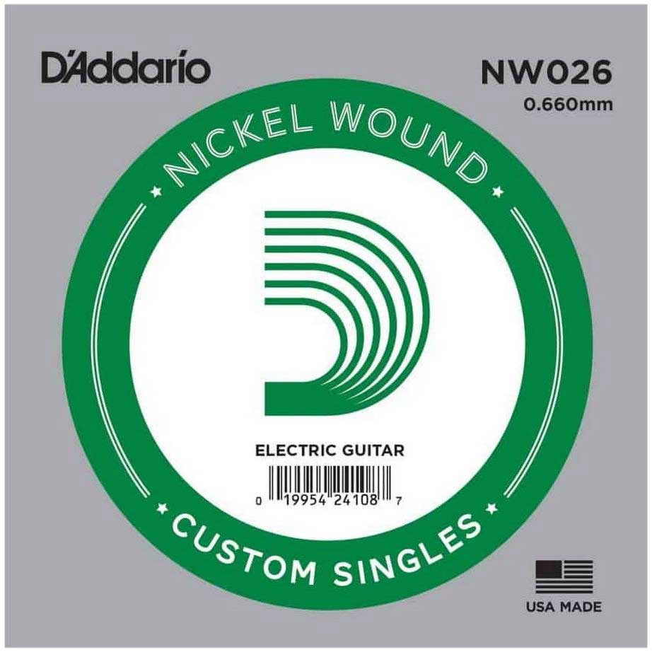 Струна одиночная для электрогитары D'ADDARIO NW026
Струна одиночная для электрогитары D'ADDARIO NW026