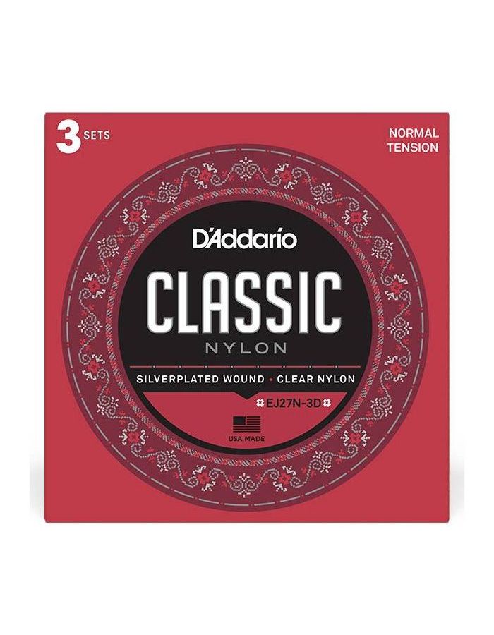 Струны для классической гитары D'ADDARIO EJ27 N-3D
Струны для классической гитары D'ADDARIO EJ27 N-3D