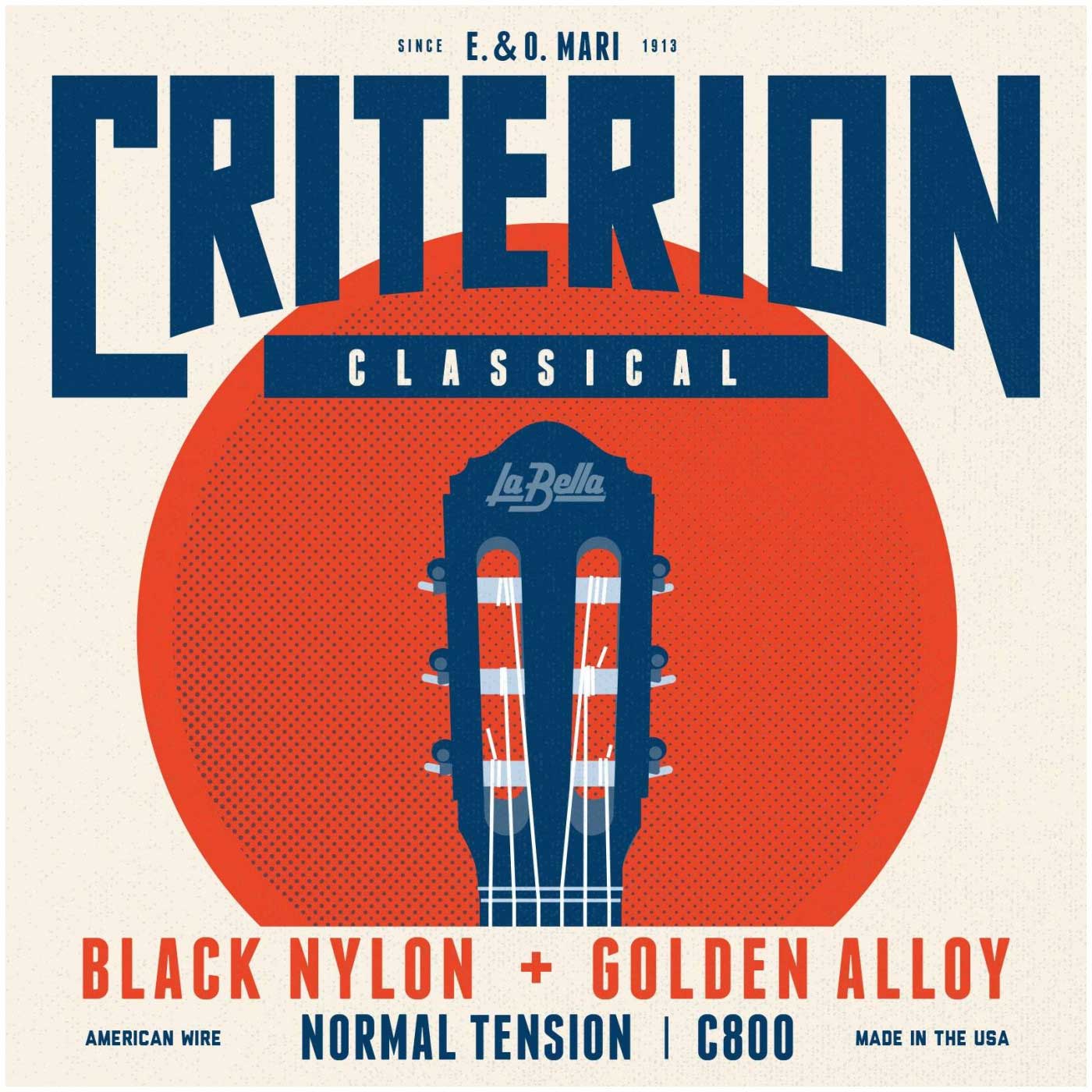 Струны для классической гитары LA BELLA C800
Струны для классической гитары LA BELLA C800