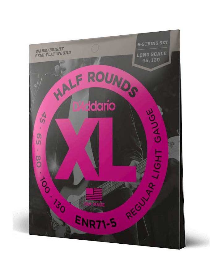 Струны для бас-гитары D'ADDARIO ENR71 5
Струны для бас-гитары D'ADDARIO ENR71 5