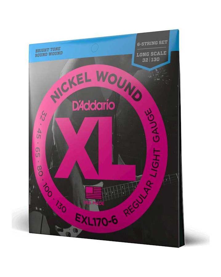 Струны для 6 струнной бас-гитары D'ADDARIO EXL170 6
Струны для 6 струнной бас-гитары D'ADDARIO EXL170 6