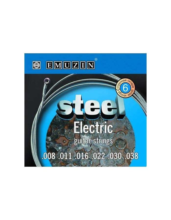 Струны для электрогитары EMUZIN 6S8-38
Струны для электрогитары EMUZIN 6S8-38