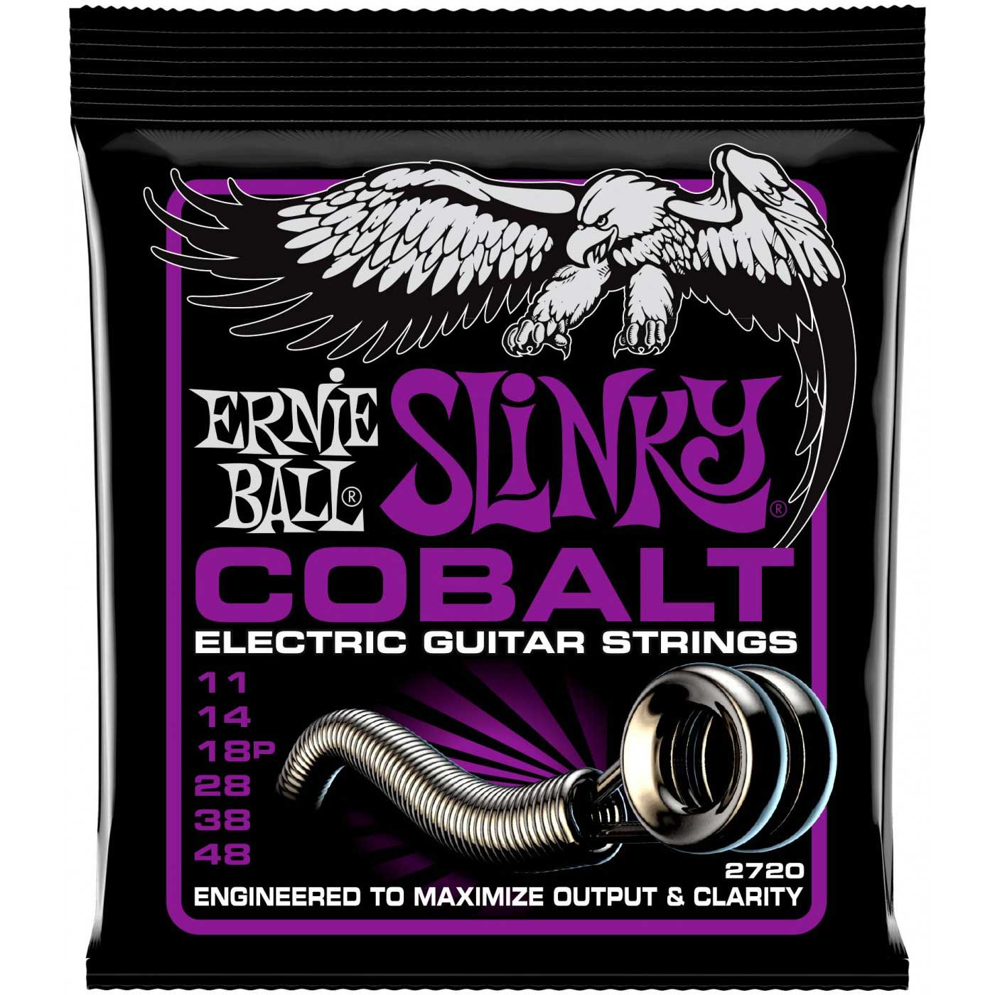 Струны для электрогитары ERNIE BALL 2720 Cobalt Slinky Power 11-48
Струны для электрогитары ERNIE BALL 2720 Cobalt Slinky Power 11-48