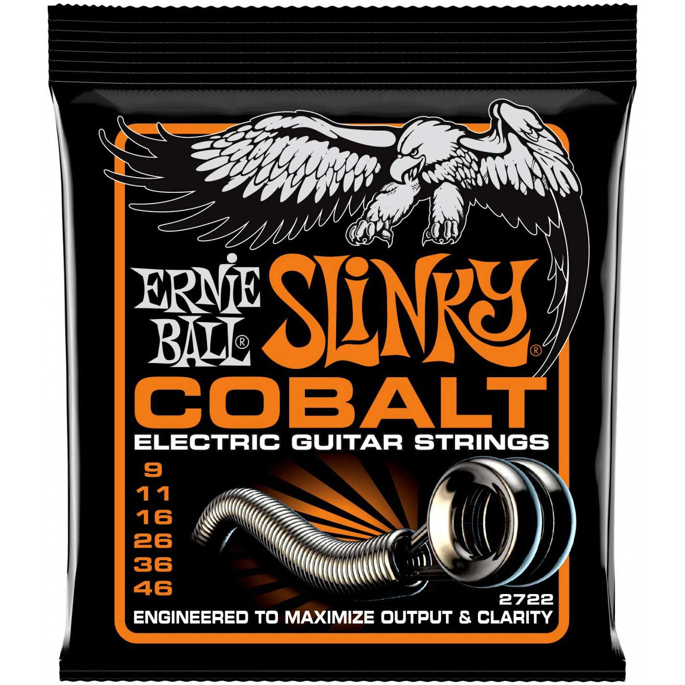 Струны для электрогитары ERNIE BALL 2722 Cobalt Slinky Hybrid 9-46
Струны для электрогитары ERNIE BALL 2722 Cobalt Slinky Hybrid 9-46