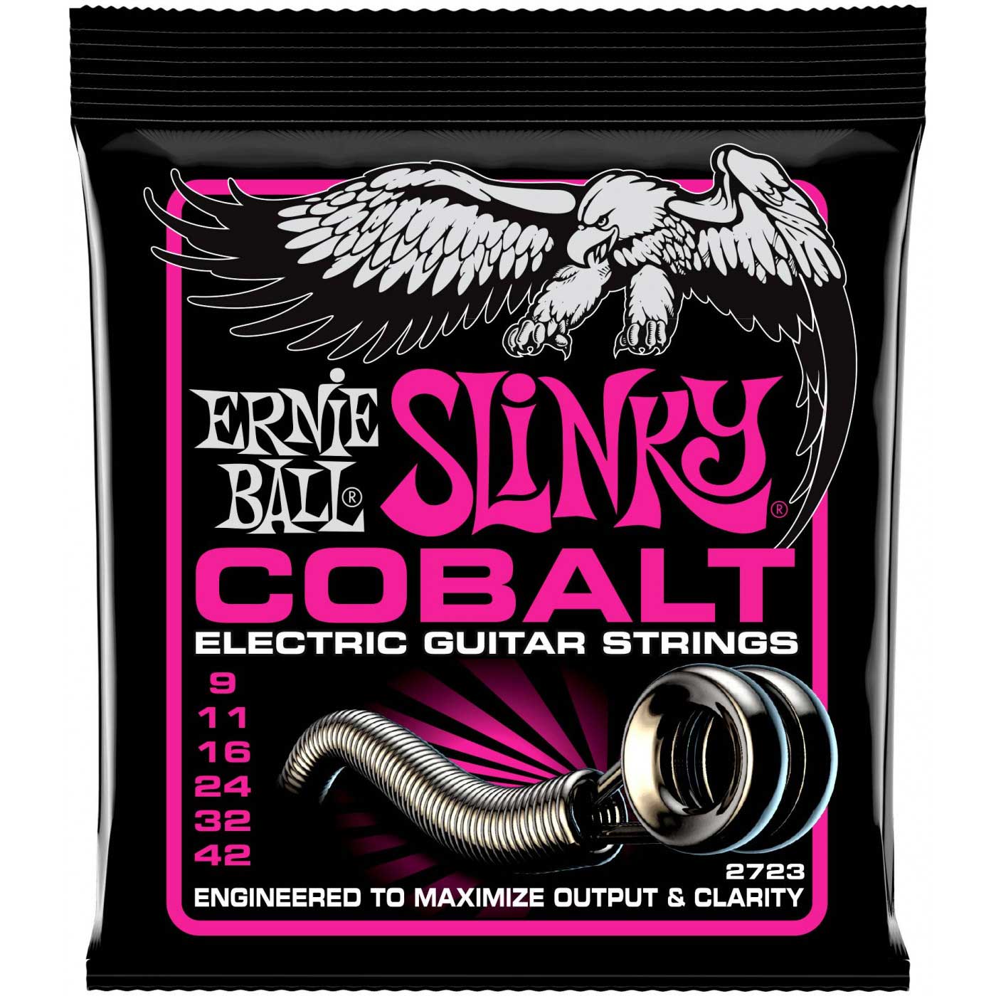 Струны для электрогитары ERNIE BALL 2723 Cobalt Slinky Super 9-42
Струны для электрогитары ERNIE BALL 2723 Cobalt Slinky Super 9-42