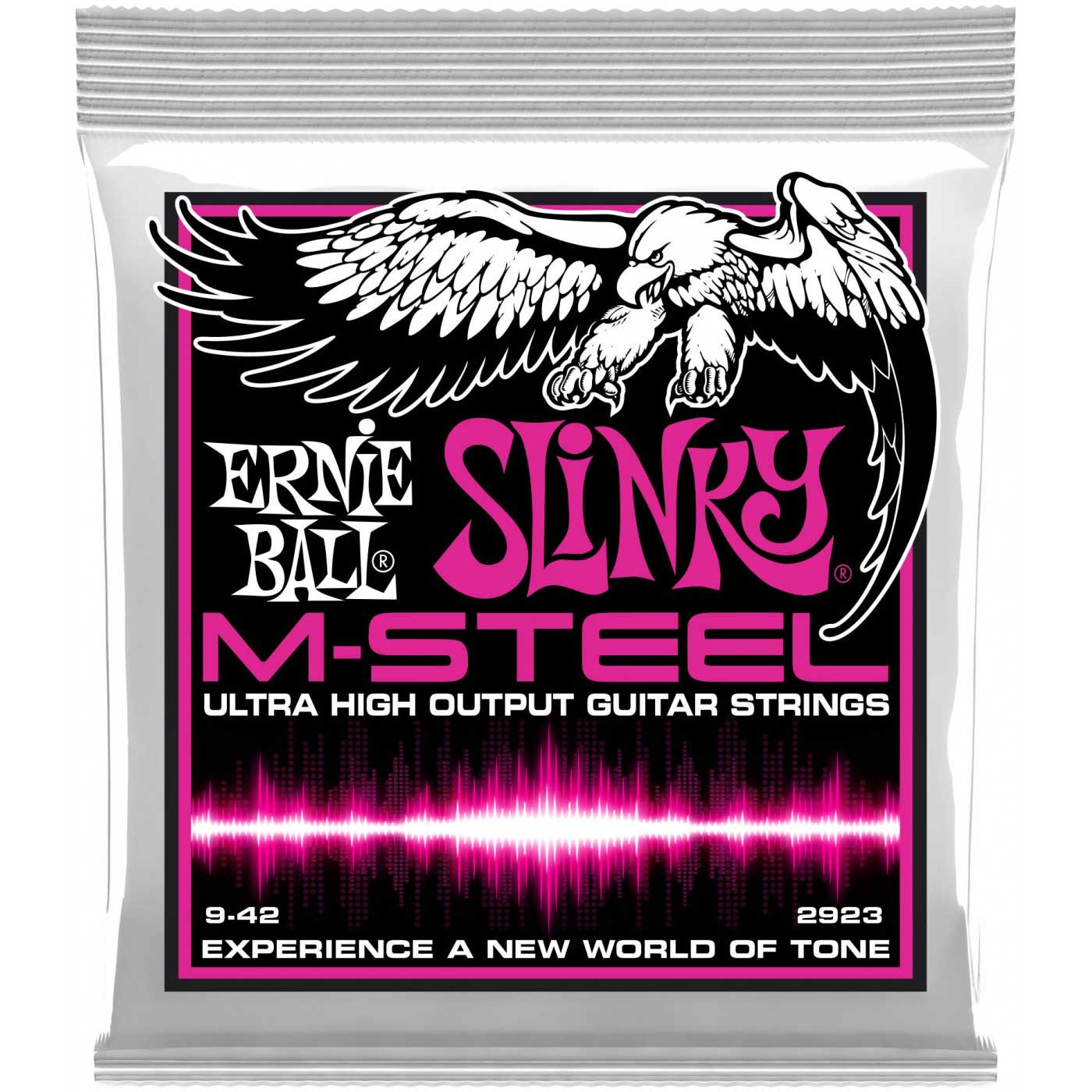 Струны для электрогитары ERNIE BALL 2923 M-Steel Slinky Super 9-42
Струны для электрогитары ERNIE BALL 2923 M-Steel Slinky Super 9-42