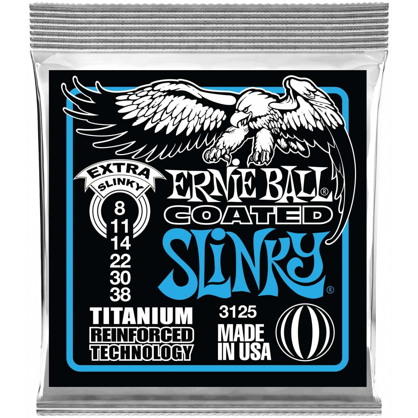 Струны для электрогитары ERNIE BALL 3125 RPS Coated Titanium Slinky Extra 8-38
Струны для электрогитары ERNIE BALL 3125 RPS Coated Titanium Slinky Extra 8-38