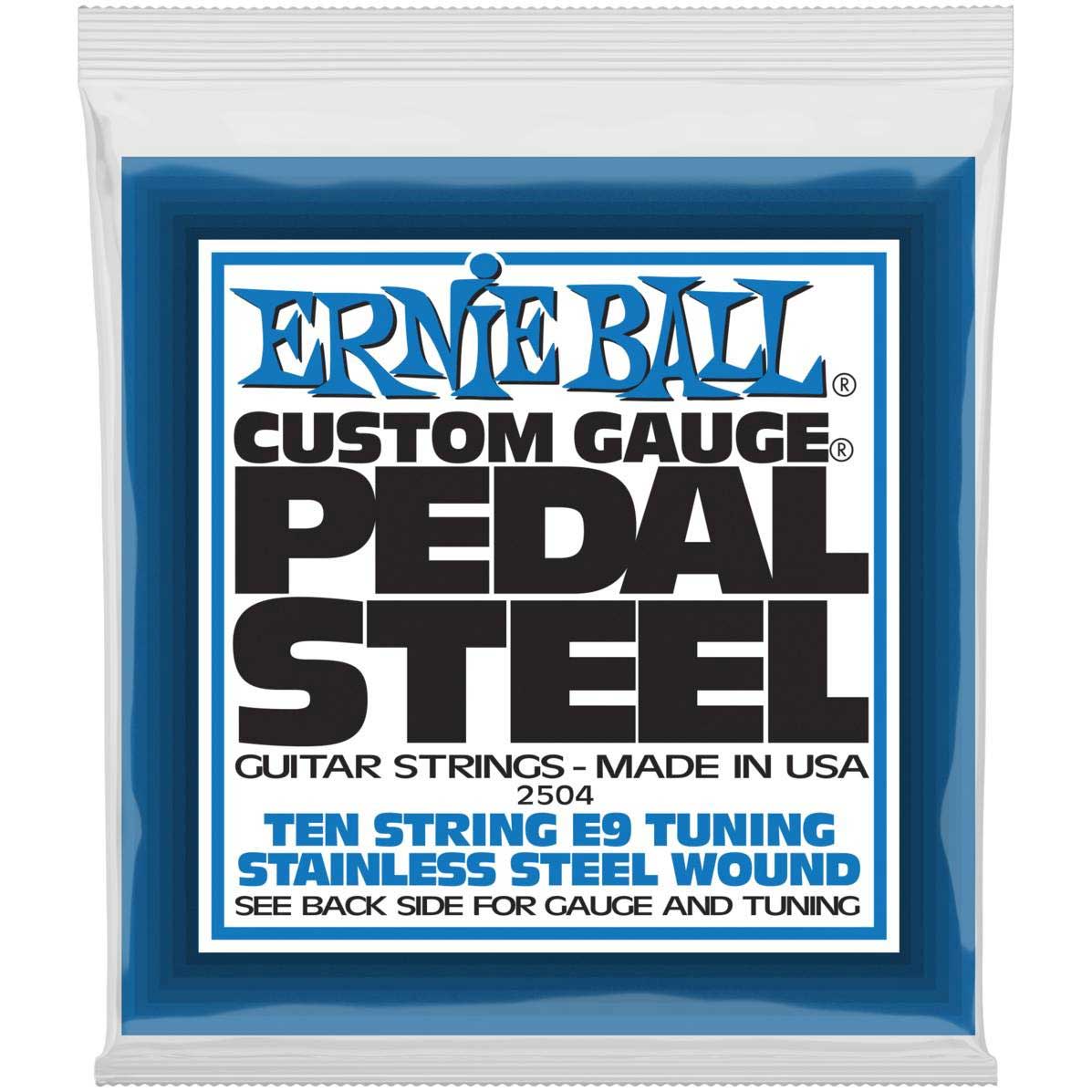 Струны для 10 струнной педальной слайд-гитары ERNIE BALL 2504 Stainless Steel E9 Tuning 13-39
Струны для 10 струнной педальной слайд-гитары ERNIE BALL 2504 Stainless Steel E9 Tuning 13-39