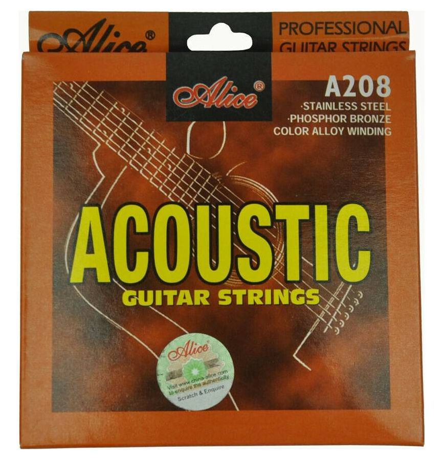 Струны для акустической гитары ALICE A208-L
Струны для акустической гитары ALICE A208-L