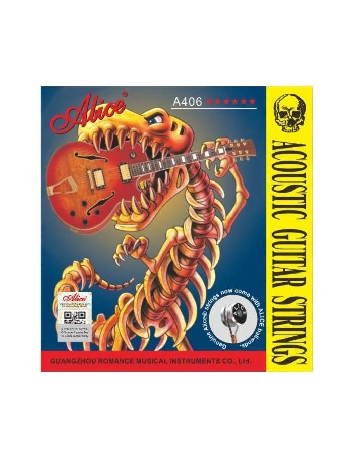Струны для акустической гитары ALICE A406-L
Струны для акустической гитары ALICE A406-L