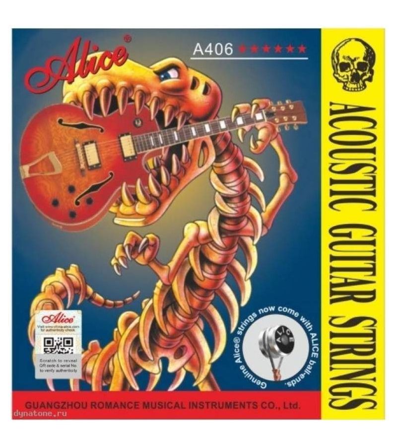 Струны для акустической гитары ALICE A406P-SL
Струны для акустической гитары ALICE A406P-SL