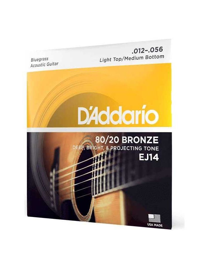 Струны для акустической гитары D'ADDARIO EJ14
Струны для акустической гитары D'ADDARIO EJ14