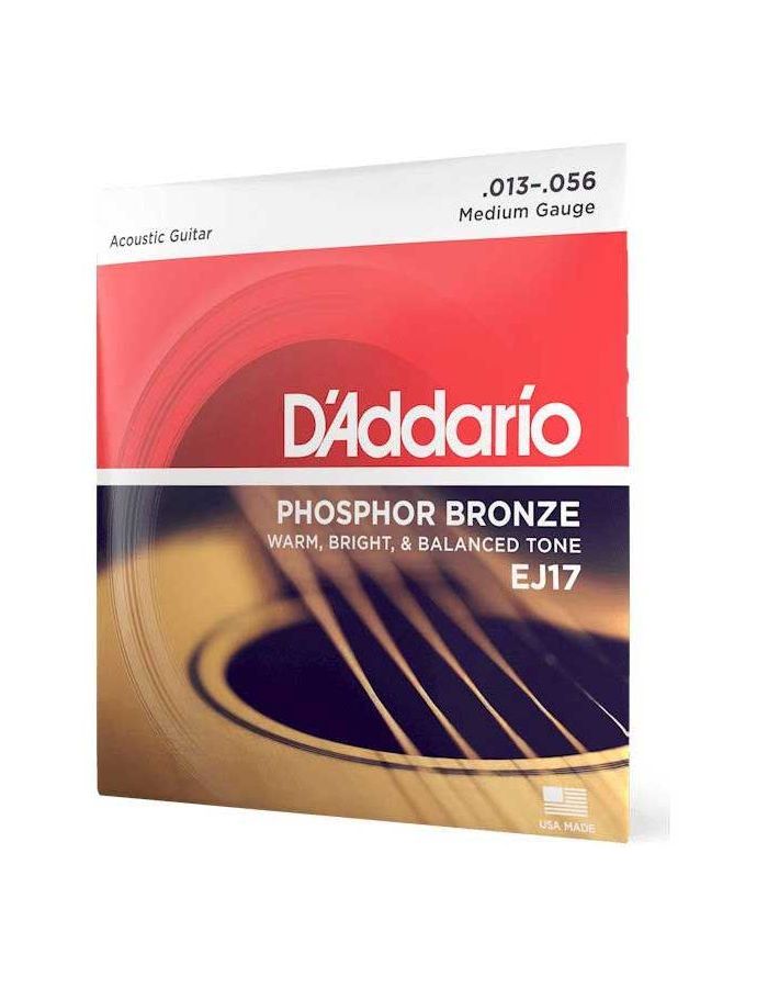 Струны для акустической гитары D'ADDARIO EJ17
Струны для акустической гитары D'ADDARIO EJ17