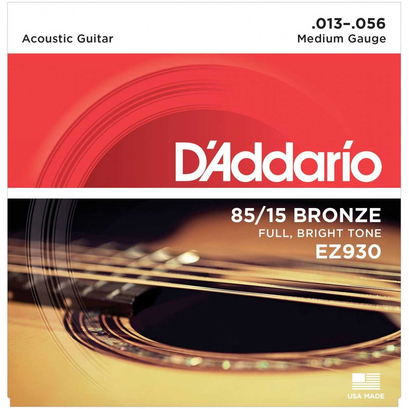 Струны для акустической гитары D'ADDARIO EZ930
Струны для акустической гитары D'ADDARIO EZ930