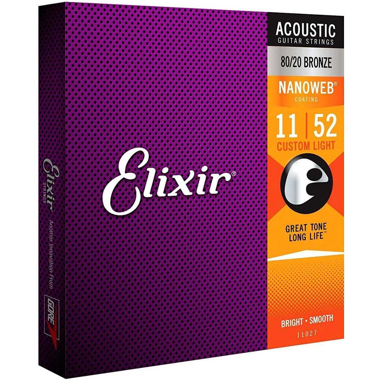 Струны для акустической гитары ELIXIR 11027
Струны для акустической гитары ELIXIR 11027