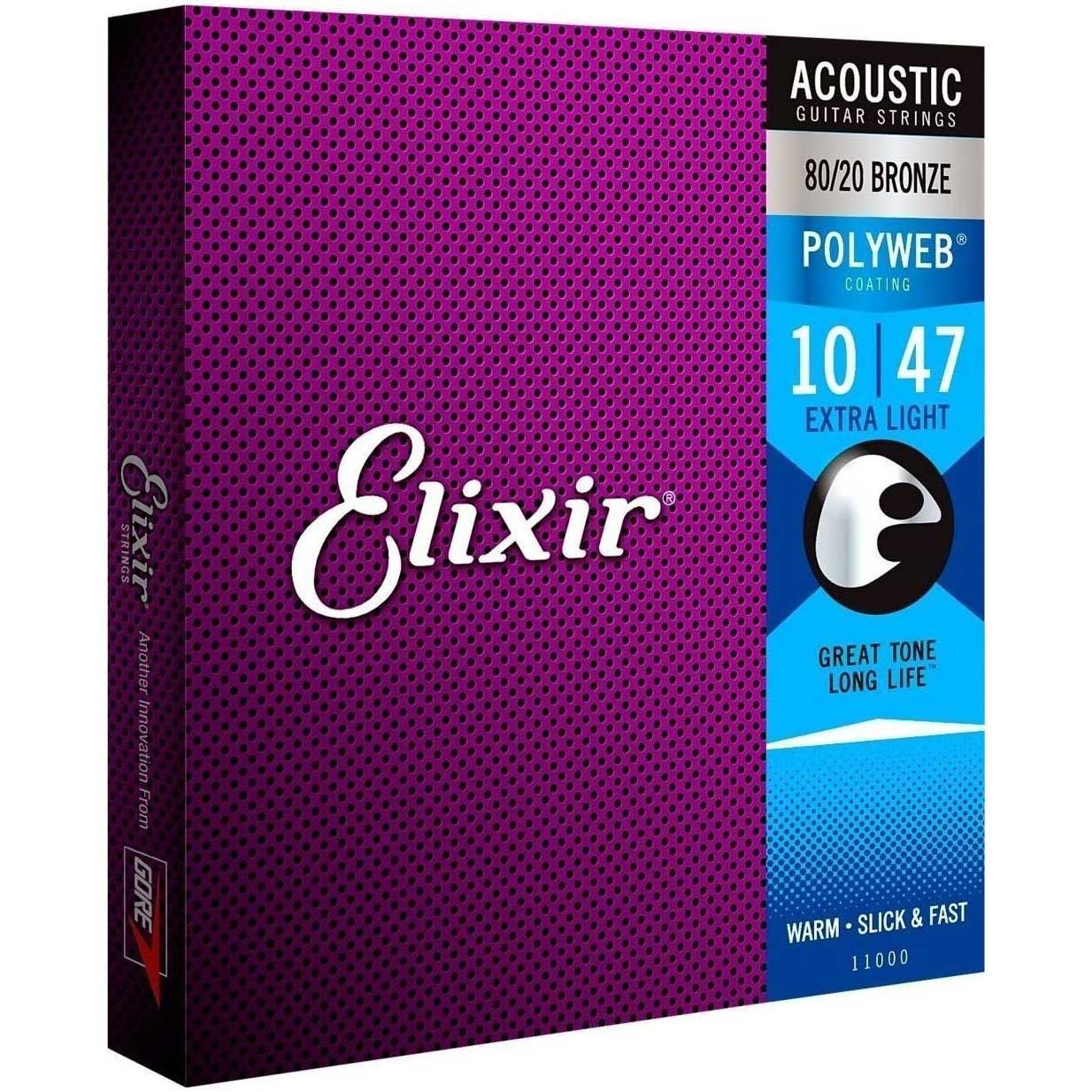 Струны для акустической гитары ELIXIR 11000
Струны для акустической гитары ELIXIR 11000