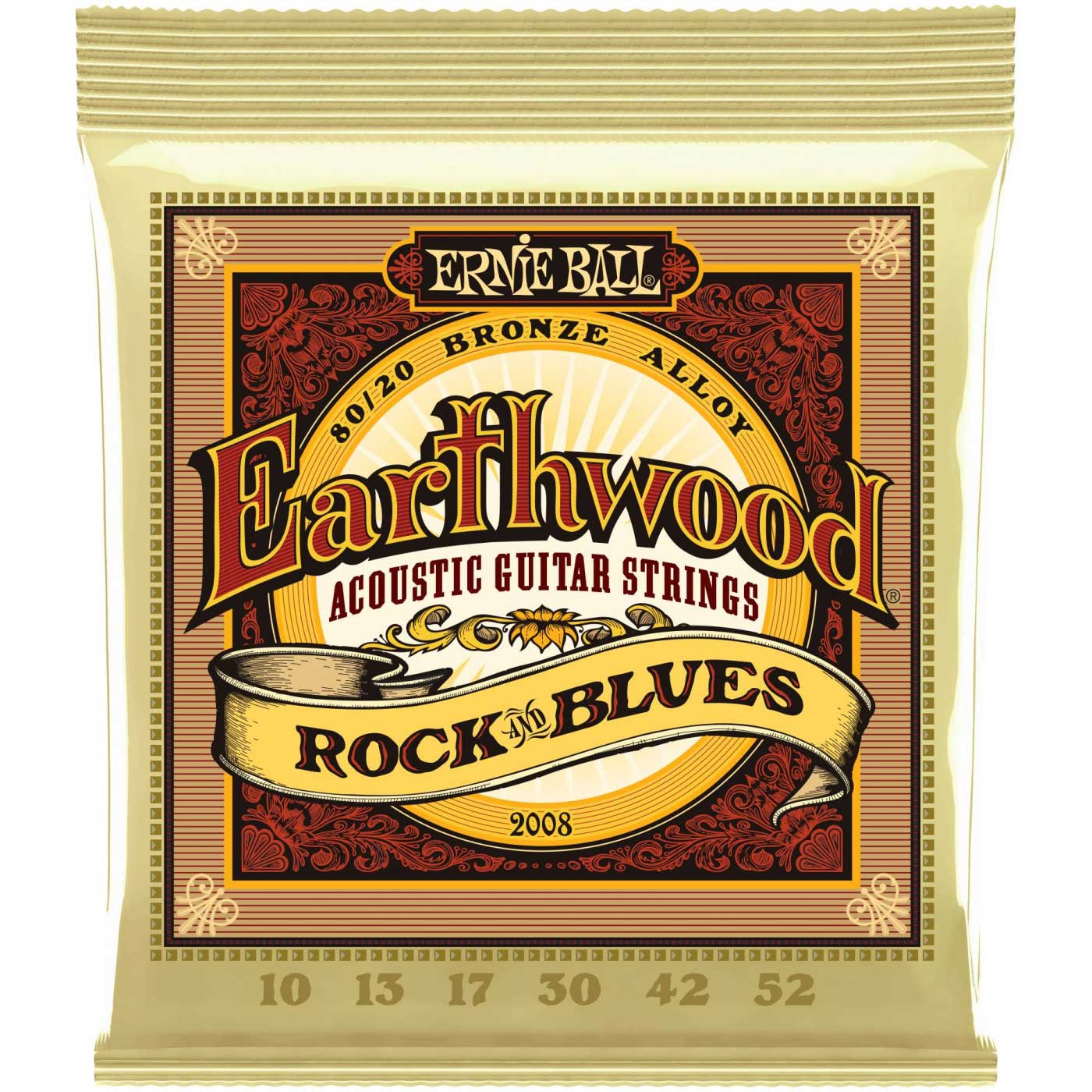 Струны для акустической гитары ERNIE BALL 2008 Earthwood 80/20 Bronze Rock&Blues 10-52
Струны для акустической гитары ERNIE BALL 2008 Earthwood 80/20 Bronze Rock&Blues 10-52