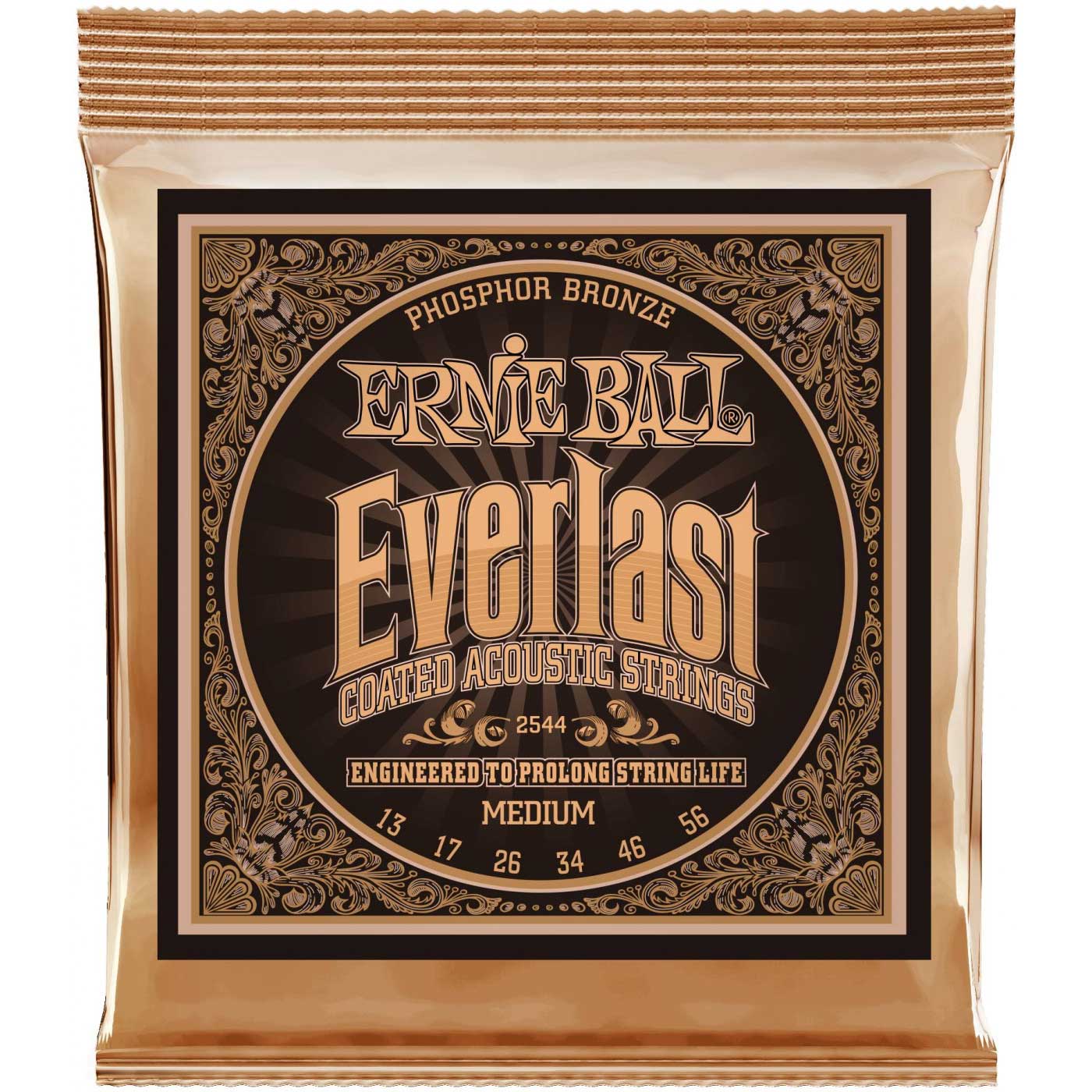 Струны для акустической гитары ERNIE BALL 2544 Everlast Coated Phosphor Bronze Medium 13-56
Струны для акустической гитары ERNIE BALL 2544 Everlast Coated Phosphor Bronze Medium 13-56