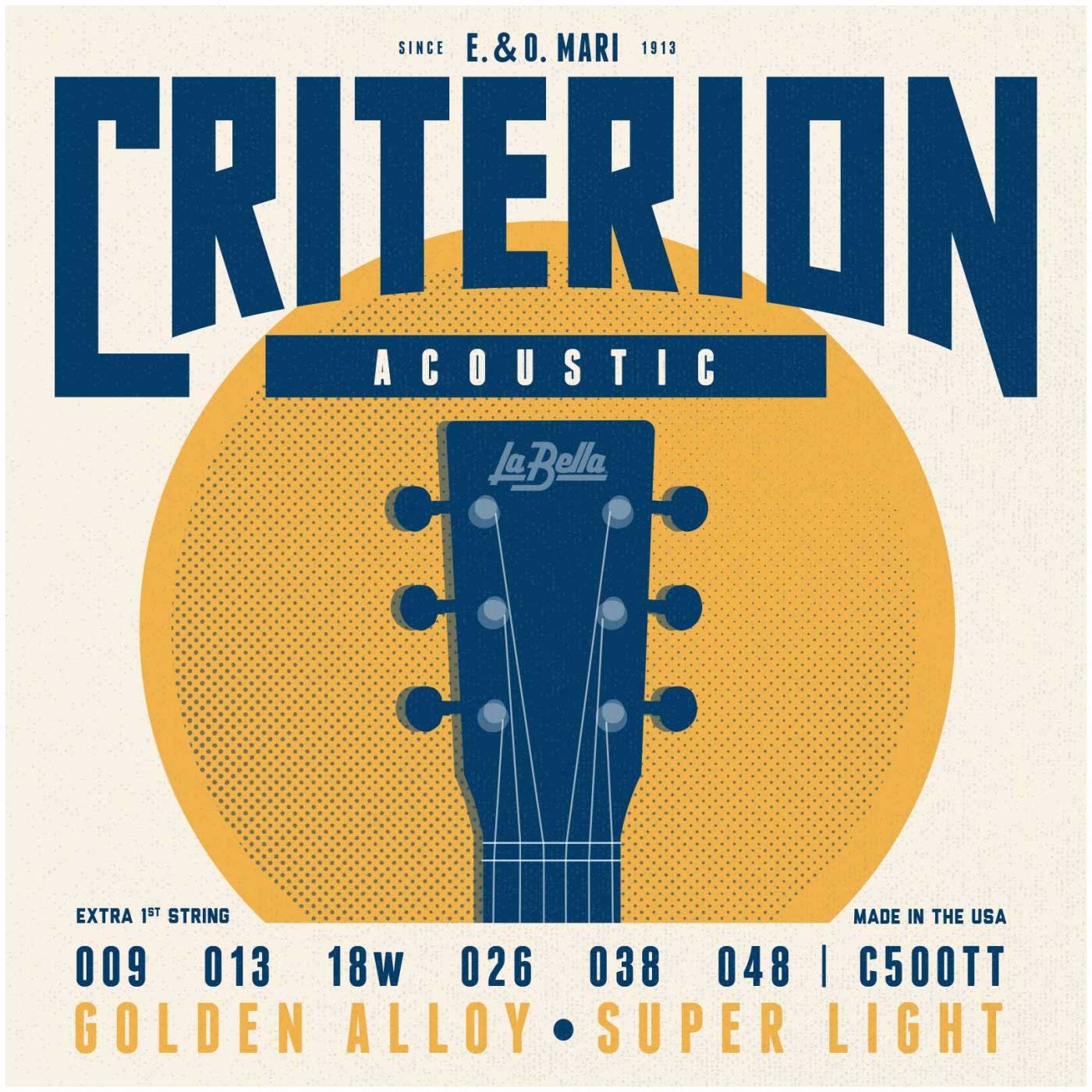 Струны для акустической гитары LA BELLA C5 00TT
Струны для акустической гитары LA BELLA C5 00TT