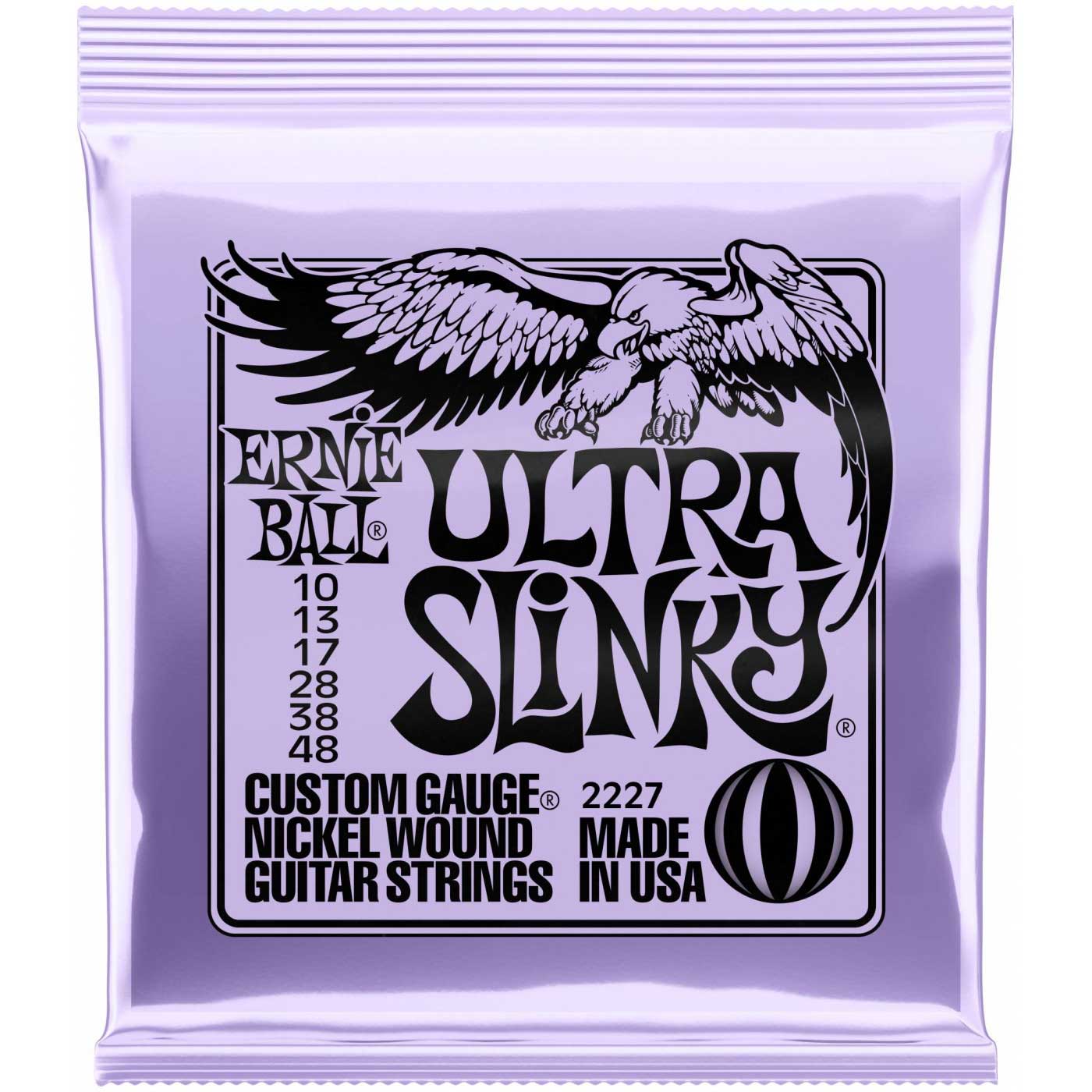 Струны для электрогитары ERNIE BALL 2227 Nickel Wound Slinky Ultra 10-48
Струны для электрогитары ERNIE BALL 2227 Nickel Wound Slinky Ultra 10-48