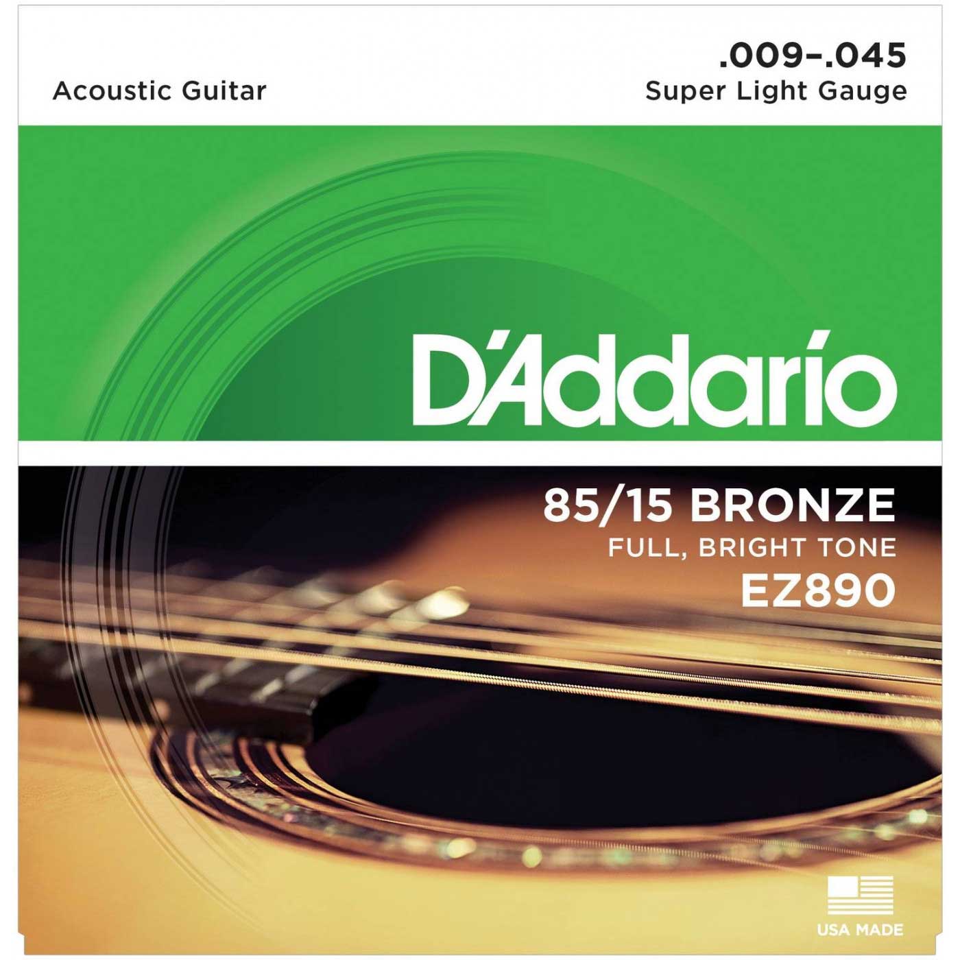 Струны для акустической гитары D'ADDARIO EZ890
Струны для акустической гитары D'ADDARIO EZ890