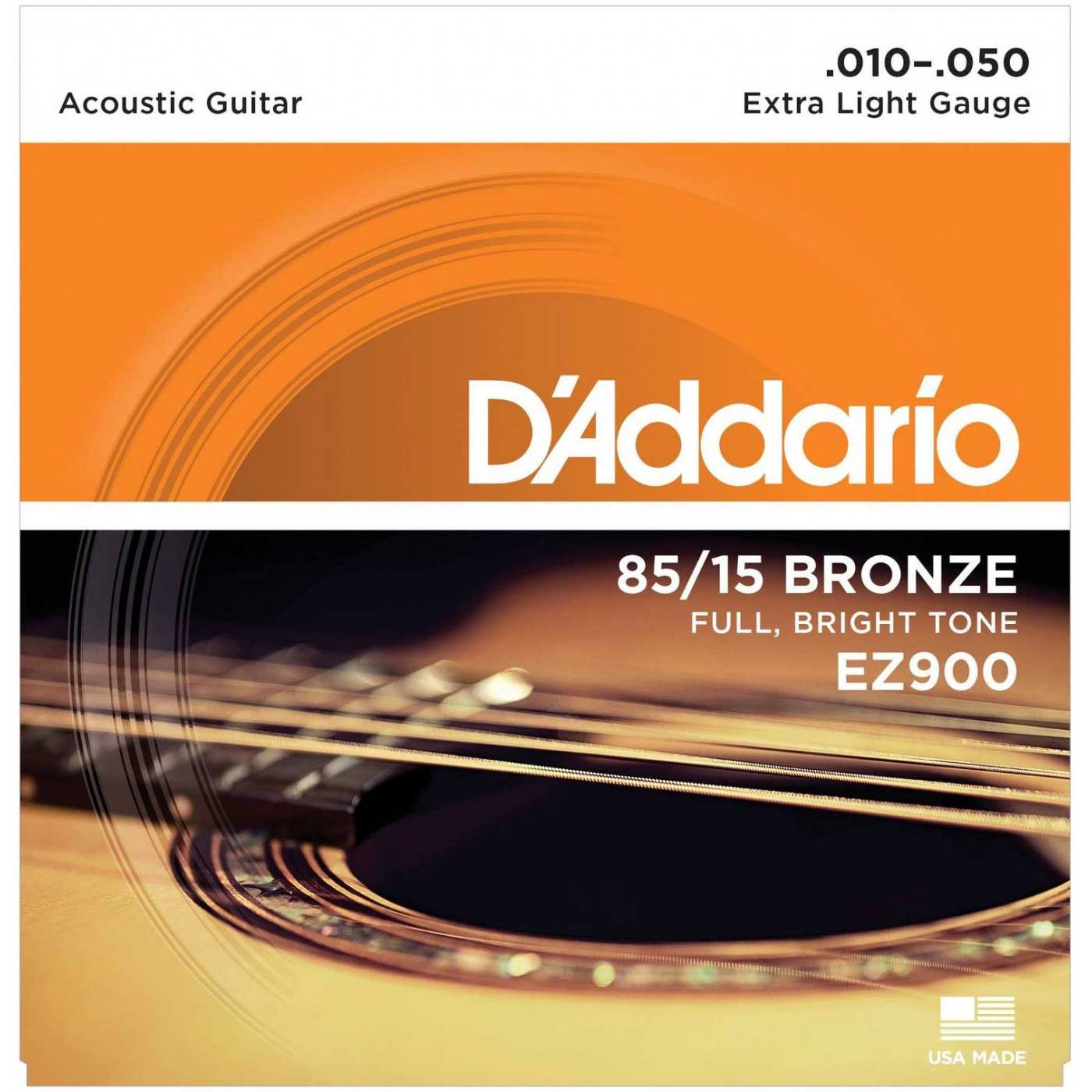 Струны для акустической гитары D'ADDARIO EZ900
Струны для акустической гитары D'ADDARIO EZ900