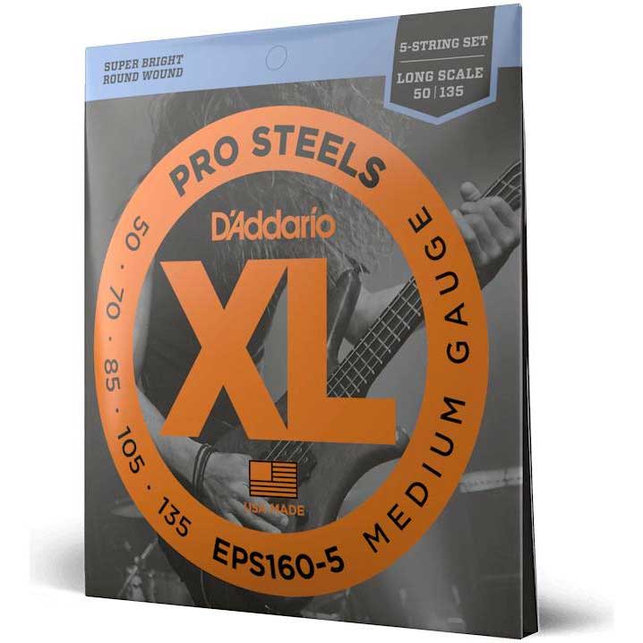 Струны для бас-гитары D'ADDARIO EPS160 5
Струны для бас-гитары D'ADDARIO EPS160 5