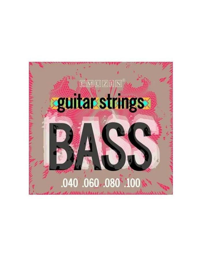 Струны для бас-гитары EMUZIN 4S40-95
Струны для бас-гитары EMUZIN 4S40-95