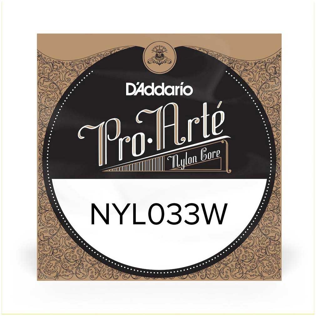 Струна одиночная D'ADDARIO NYL033W для классической гитары
Струна одиночная D'ADDARIO NYL033W для классической гитары