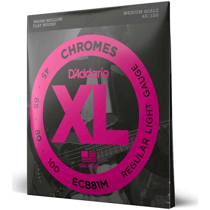 Струны для бас-гитары D'ADDARIO ECB 81M
Струны для бас-гитары D'ADDARIO ECB 81M