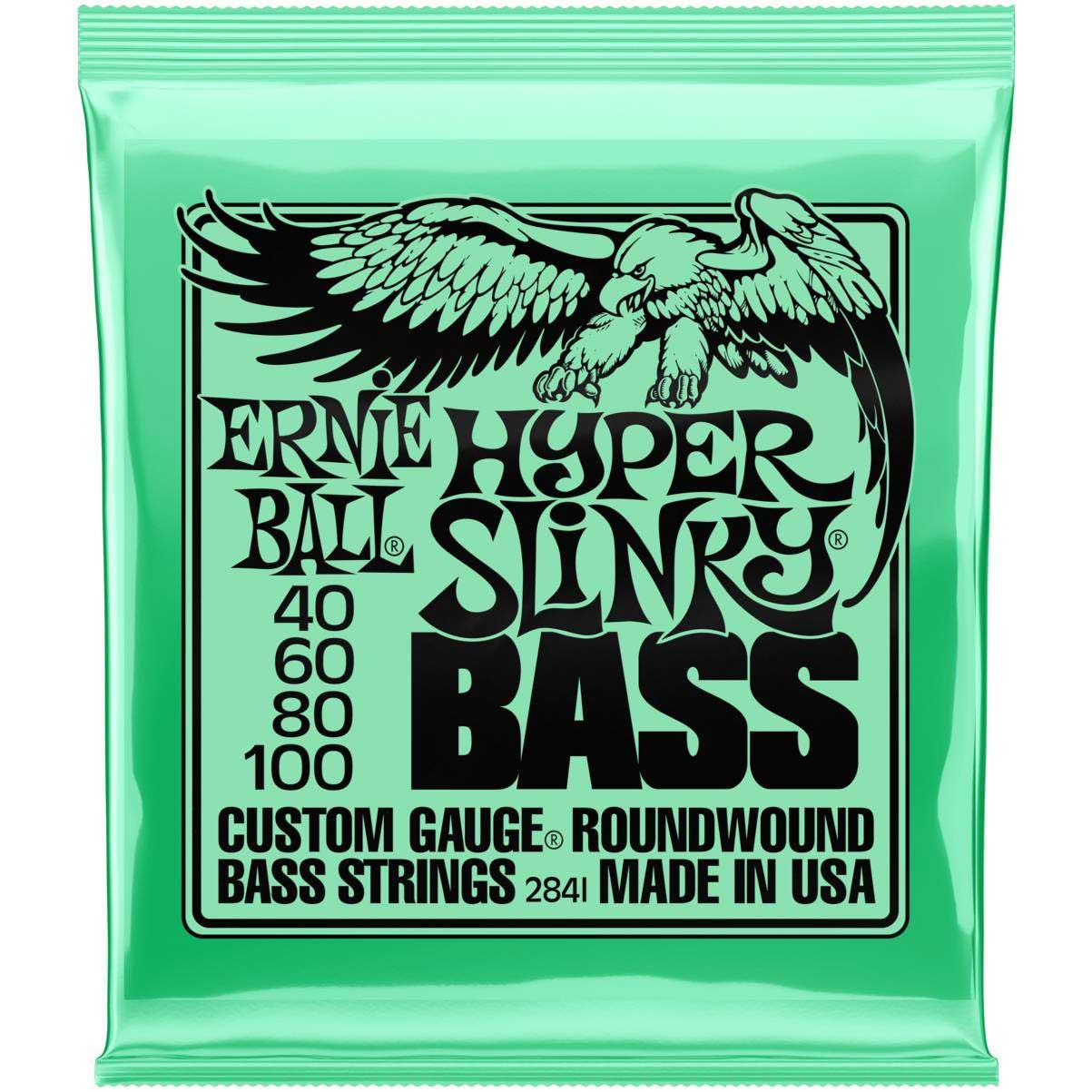 Струны для бас-гитары ERNIE BALL 2841 Nickel Wound Slinky Hyper 40-100
Струны для бас-гитары ERNIE BALL 2841 Nickel Wound Slinky Hyper 40-100