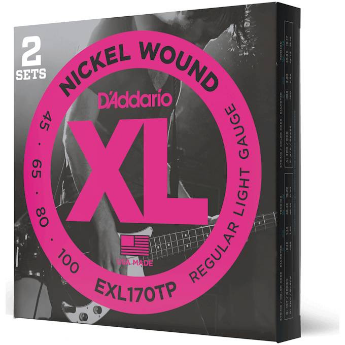 Струны для бас-гитары D'ADDARIO EXL170 TP
Струны для бас-гитары D'ADDARIO EXL170 TP